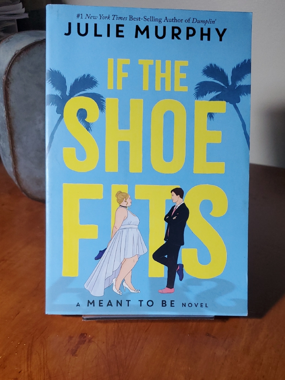 Julie Murphy "If The Shoe Fits" - Bright Blue & Yellow Hardcover